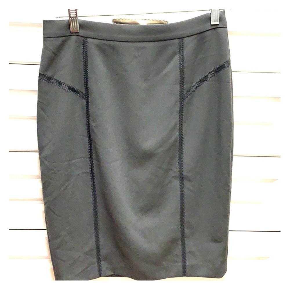 Rebecca Taylor contrast stitch pencil skirt - Picture 1 of 8